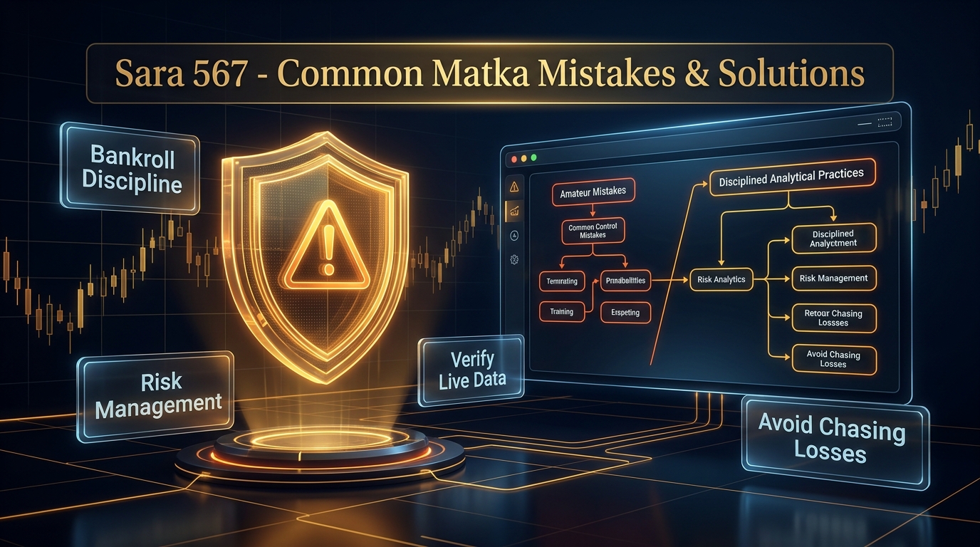Common Matka Mistakes Beginners Make on Sara 567