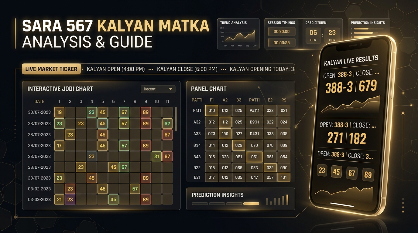 Kalyan Matka: Complete Analysis & Guide on Sara 567