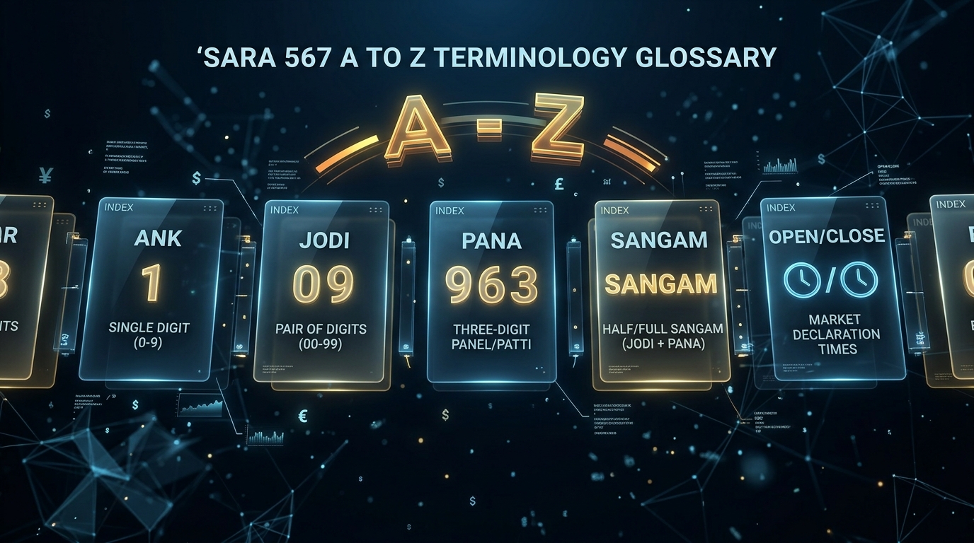 Matka Terminology: A to Z Glossary on Sara 567