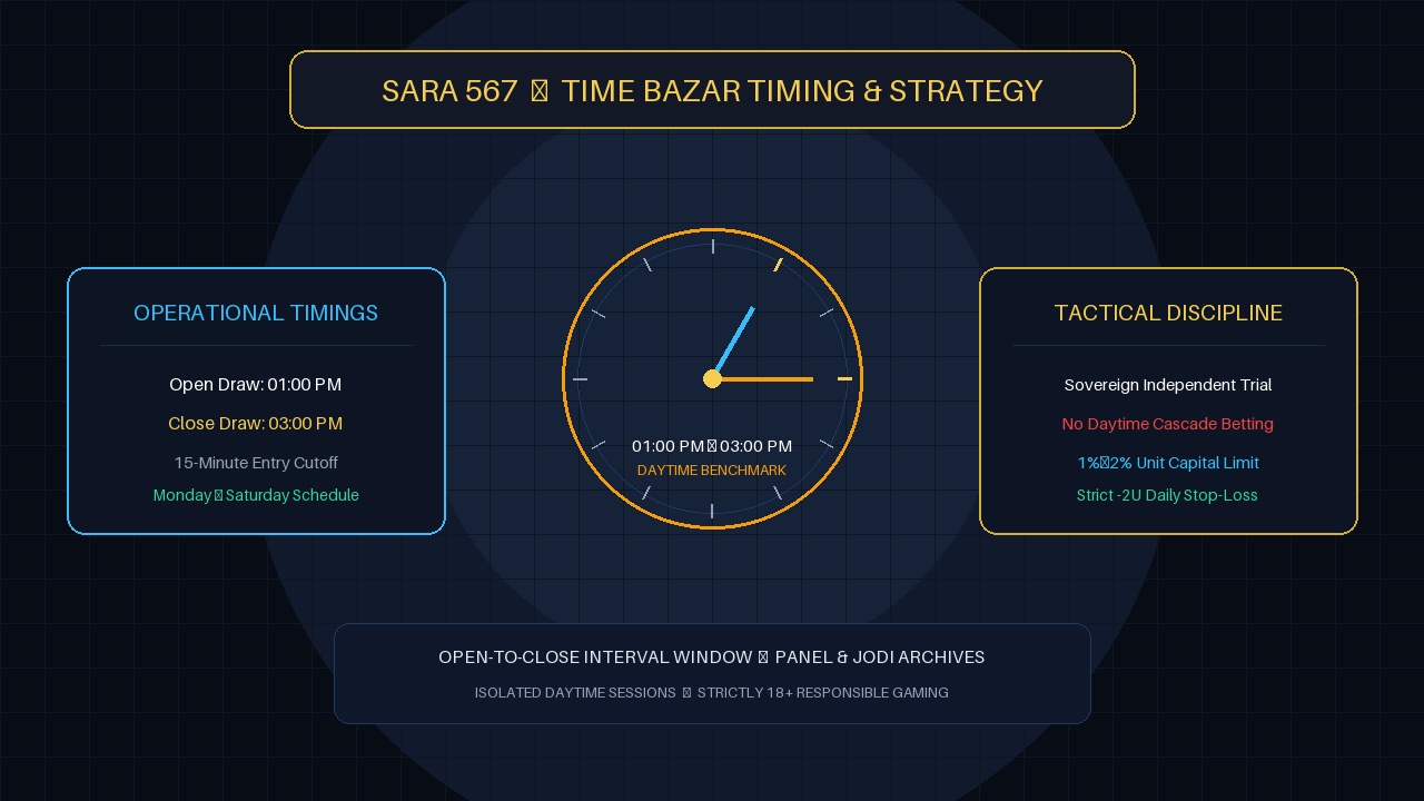 Time Bazar Matka: Timing & Strategy Guide on Sara 567